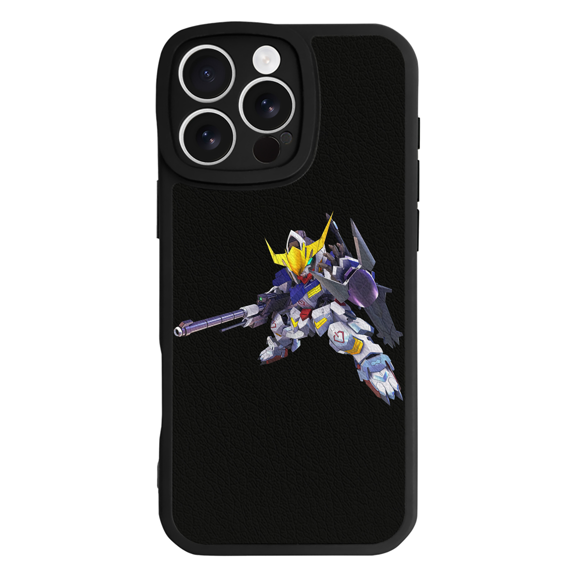 （画像用） 機動戦士ガンダム Mobile Suit Gundam 【iPhone 16シリーズ対応】シリコンスマホケース（レザー調） 材質：シリコン